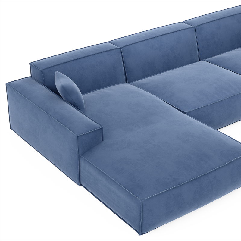 Canapé d’angle LIONEL en forme de L - Jusqu'à -70% - designDISTRIKT
