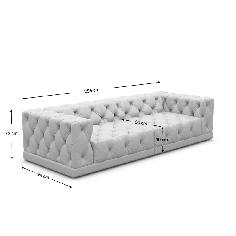 Canapé 4 places KUDO - Meubles design jusqu'à -70% - designDISTRIKT