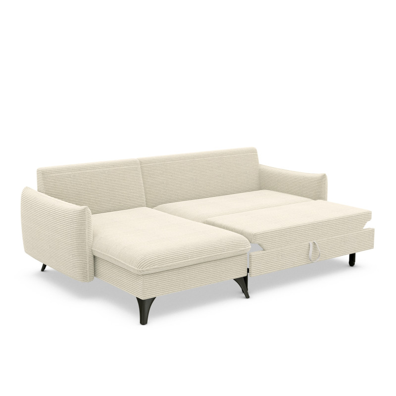 Canapé d’angle DUMAS - Forme de L - Fonction lit - designDISTRIKT