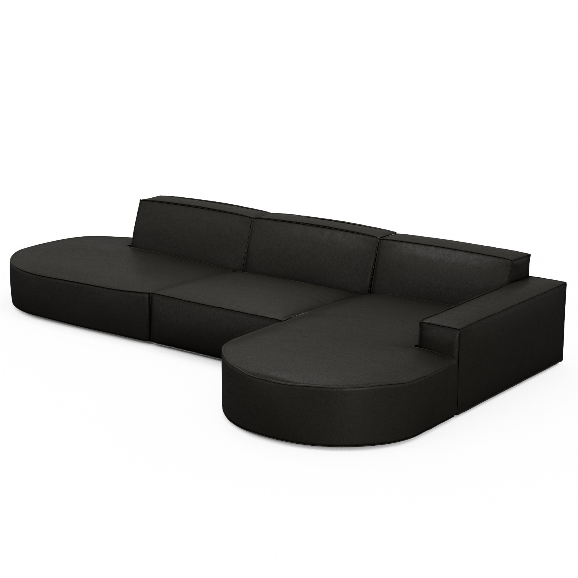 Canapé d’angle VICTORIA - Forme L - Option Lounge - designDISTRIKT
