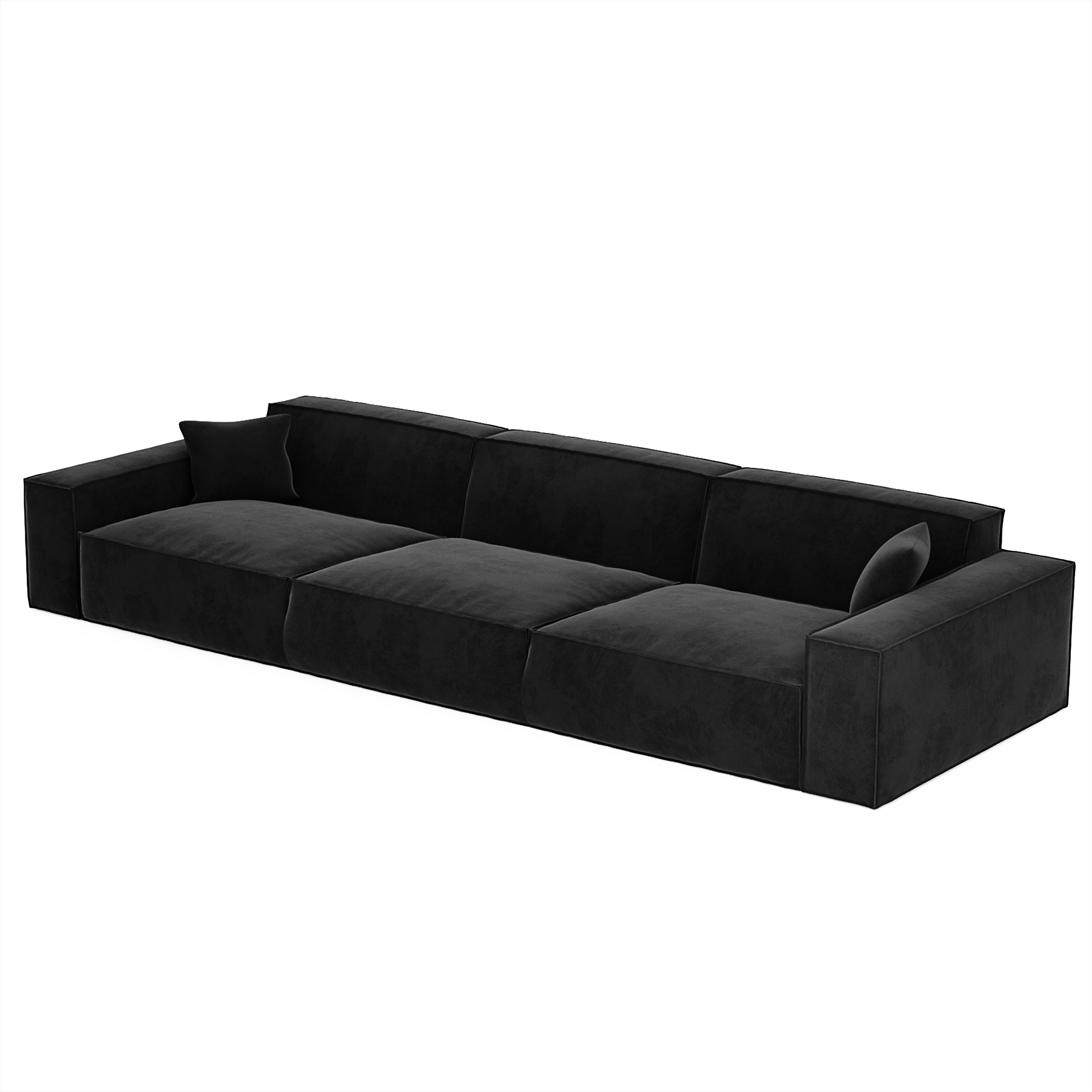 Canapé 4 places LIONEL - Meubles design jusqu'à -70% designDISTRIKT Canapé 4 places LIONEL - Meubles design jusqu'à -70% designDISTRIKT