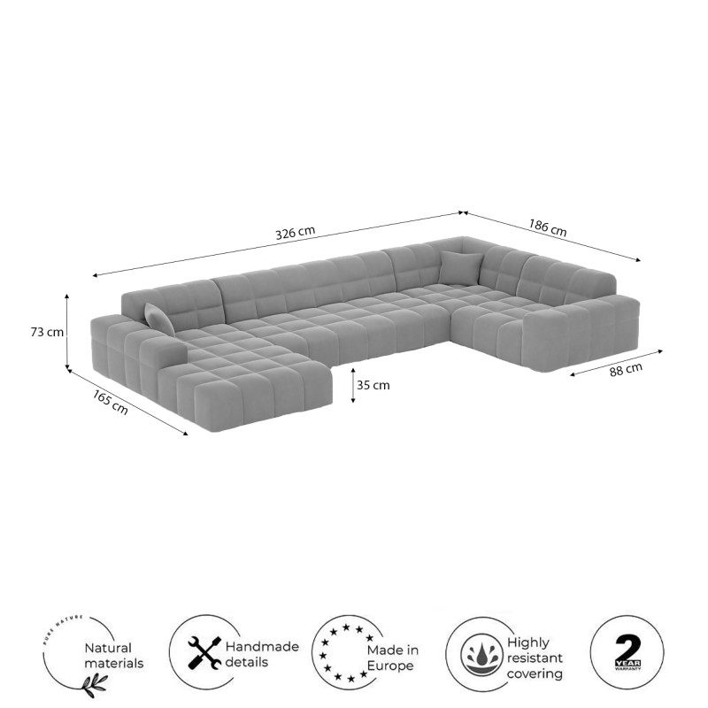 Canapé panoramique CARDANO - Meubles jusqu'à -70% designDISTRIKT