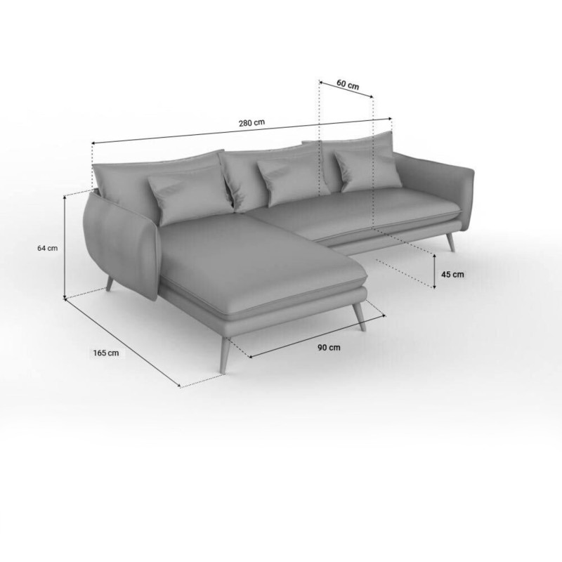 Canapé d’angle RAGALIA en forme de L - Jusqu'à -70% designDISTRIKT
