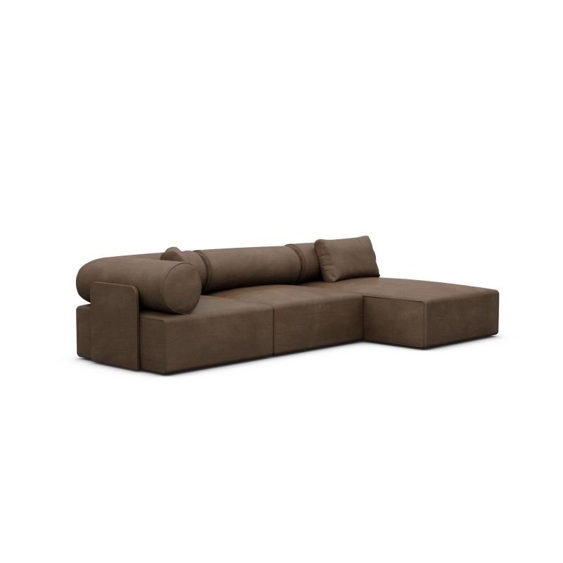 Canapé en cuir RAGUSA MINI chez designDISTRIKT