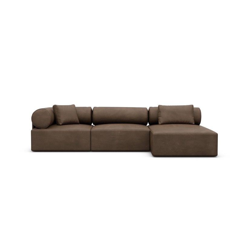 Canapé en cuir RAGUSA MINI chez designDISTRIKT