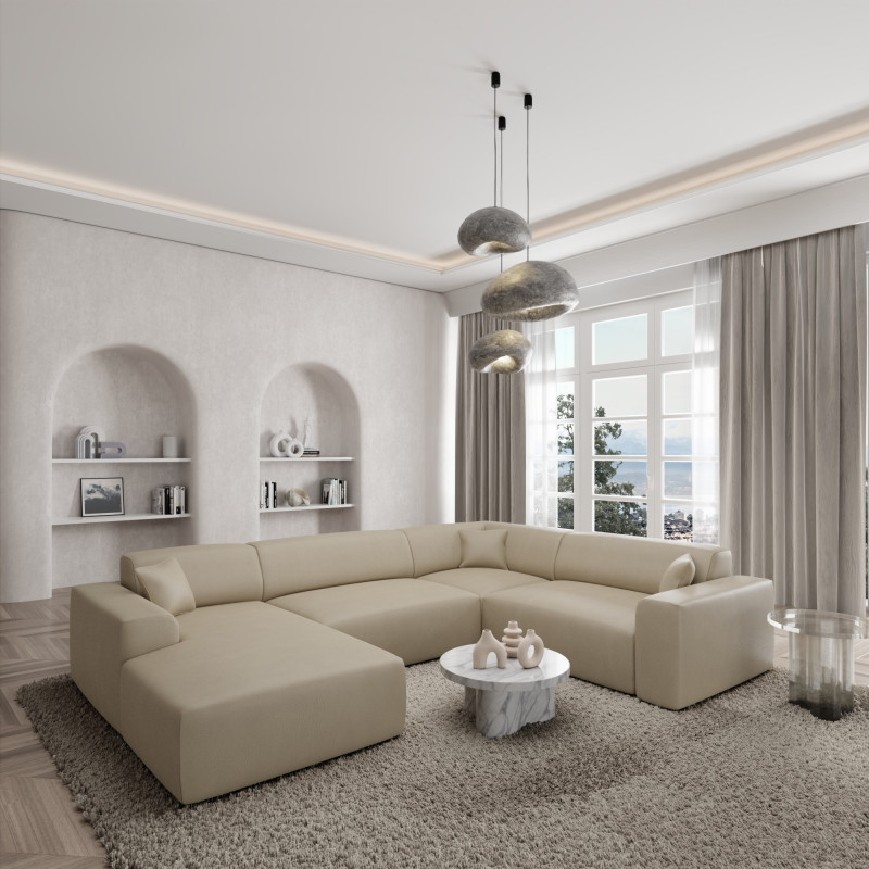 Canapé panoramique LENOVA XXL - Fonction lit - designDISTRIKT