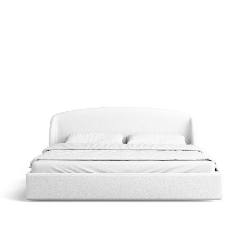 Notre lit rembourré RIVA avec espace de rangement - designDISTRIKT